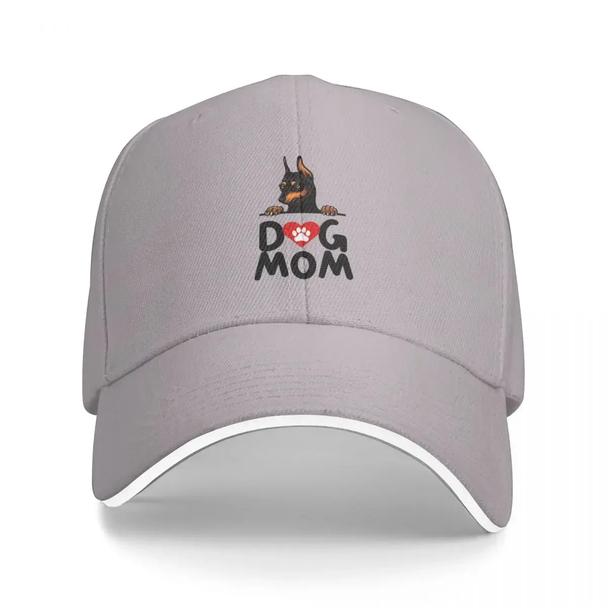 Dog Mom Cap Fashion Casual Baseball Caps Adjustable Hat Hip Hop Summer Unisex Baseball Hats Polychromatic Customizable