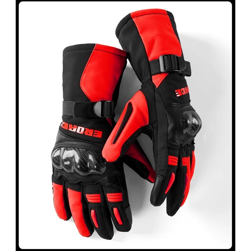 Upgrade Your Riding Gear: Men's Winter Motorcycle Gloves Offering Windproof, Waterproof Protection, Warmth & Touchscreen Functio