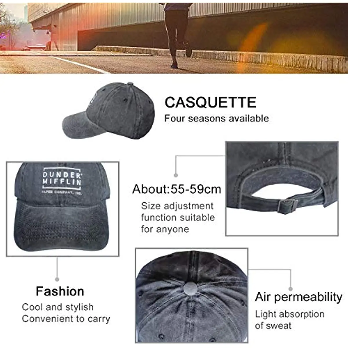 Casquette en denim Eagle pour hommes et femmes, casquette de baseball American Eagle, casquette de papa classique, réglable, sports décontractés, chapeau adulte