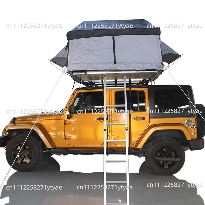 4X4 RV Accessories Polyester Oxford Rooftop Camping Tent with Awning