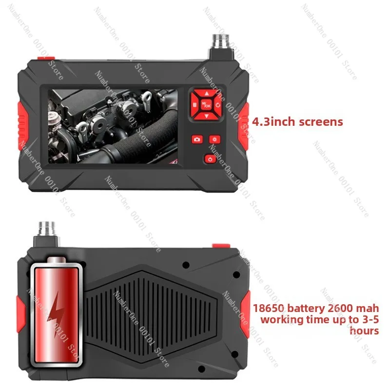 High-Definition Detachable Endoscope Industrial Pipeline Camera Sewer Repair Visual Inspection Instrument Endoscope Ultra-Clear