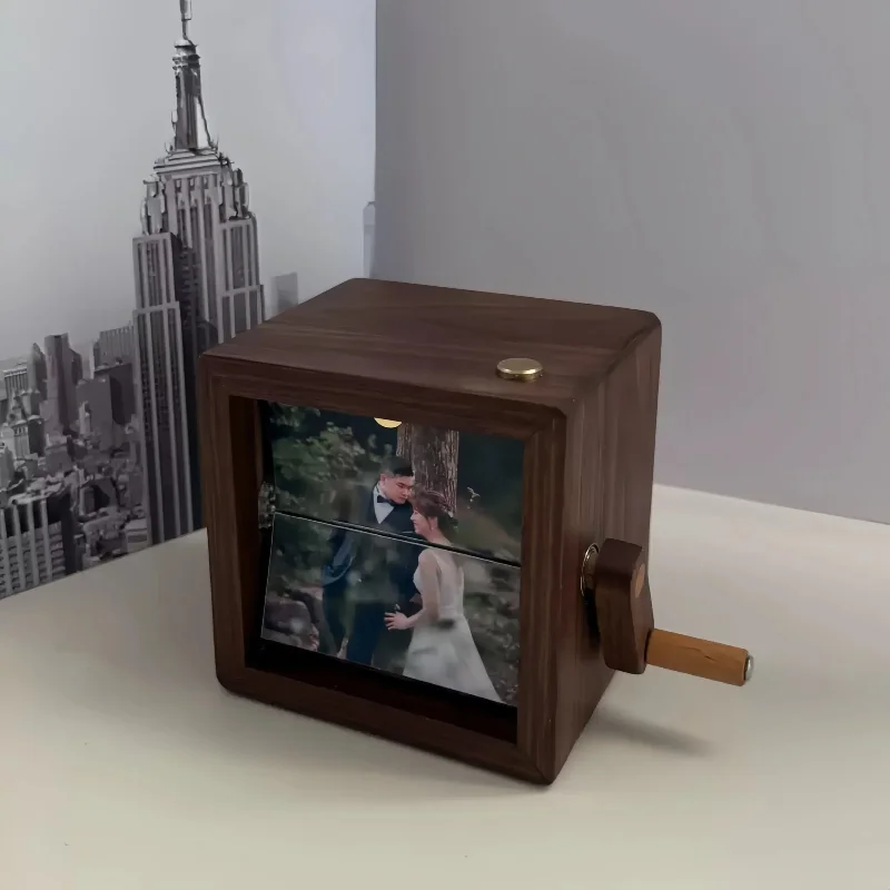 كتاب صور مضيئة ألبوم الذاكرة كرنك اليد للأزواج هدية شخصية لعيد الأم وتذكارات الذكرى الرومانسية #1