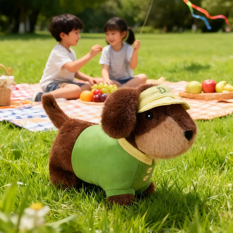 Lindo abeja Dachshund juguete de peluche Animal suave decoración del hogar juguetes cómodos de alta calidad regalo de cumpleaños para niños regalo de compañero