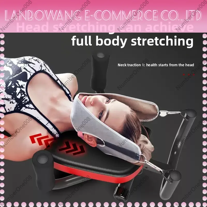 Household High Artifact Leg Pulling Traction Tensioner Fitness Home Cervical Spine Lumbar Traction Upside Down Inversion Table