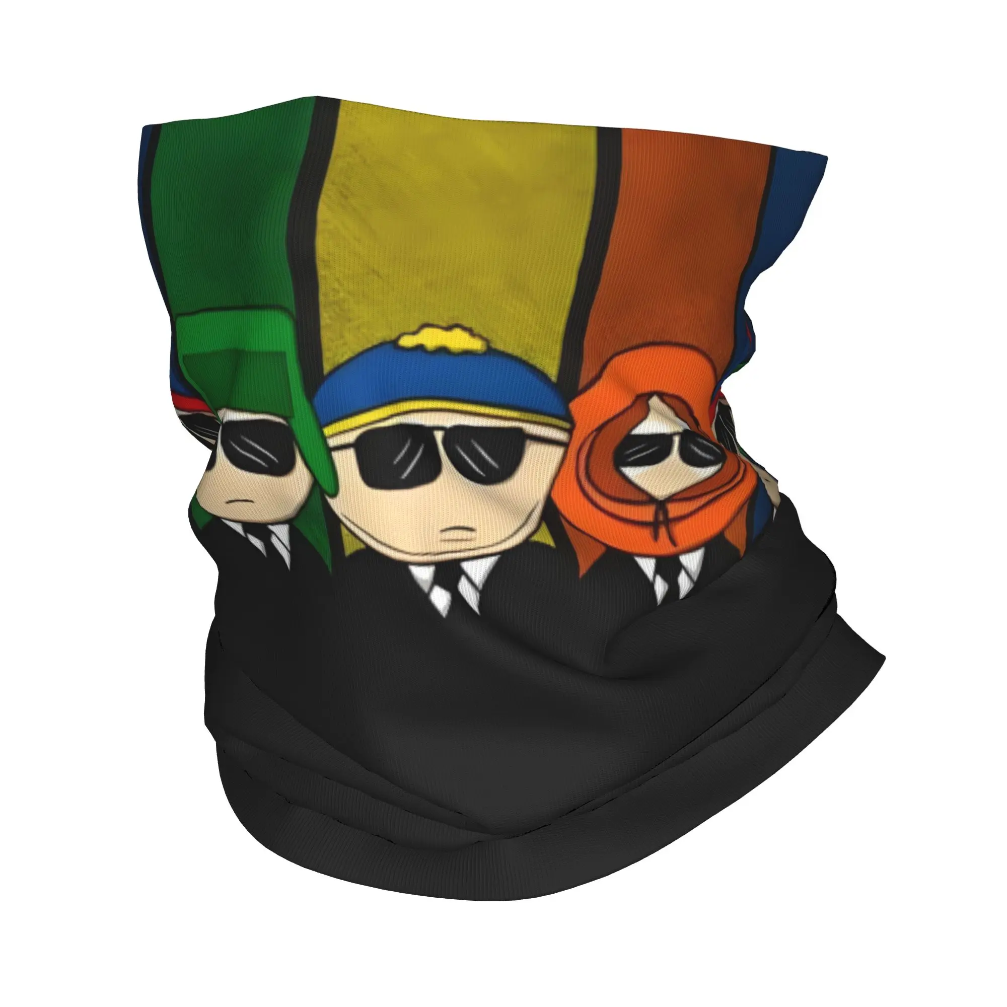 

Custom S-southpark Destroyer Winter Headband Neck Warmer Men Women Ski Cycling Tube Scarf Anime Cartoon Face Bandana Gaiter