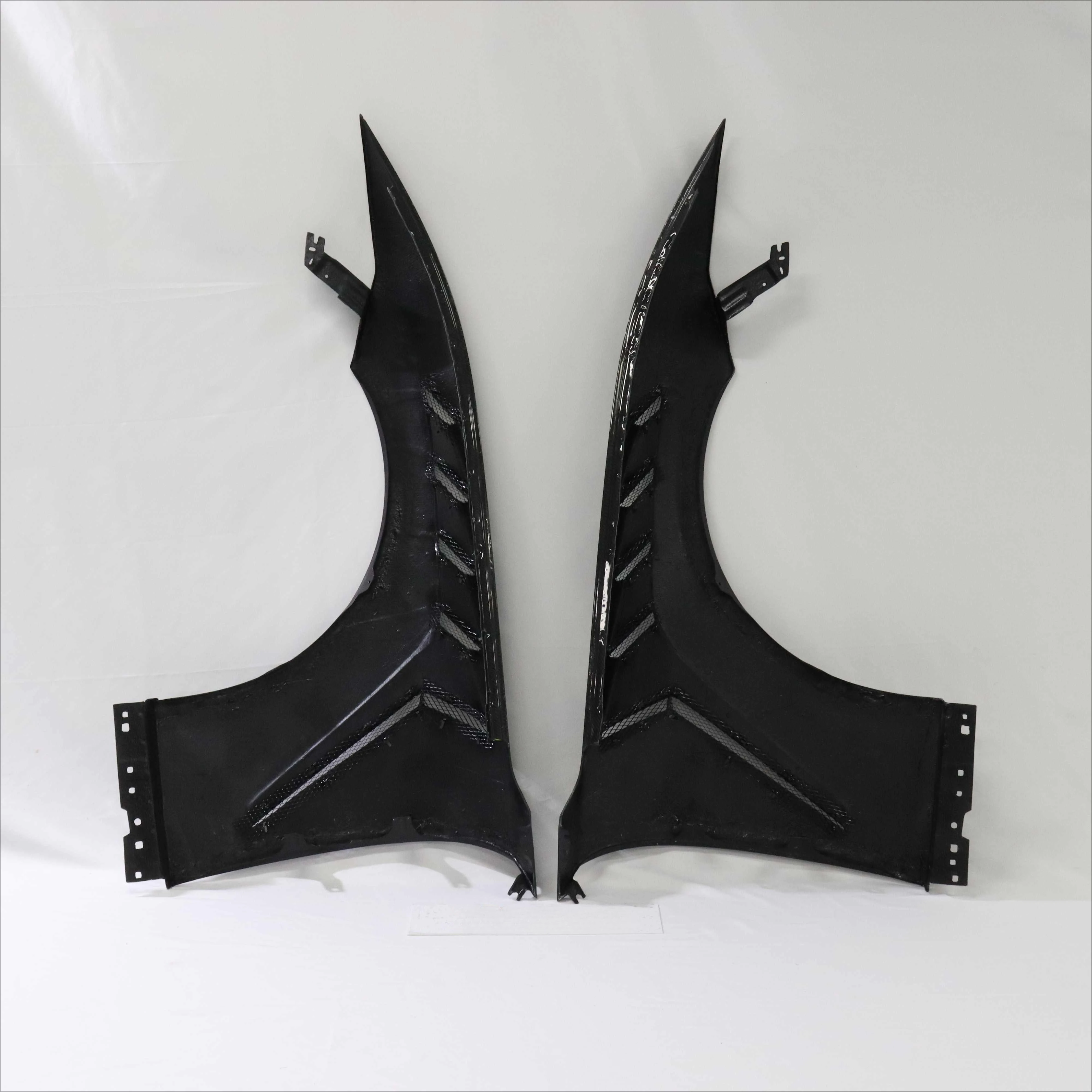 Carbon Fiber Fenders for Mustang S650 GTD 2024 Real Carbon Fiber Side Fender Regular Style . 4