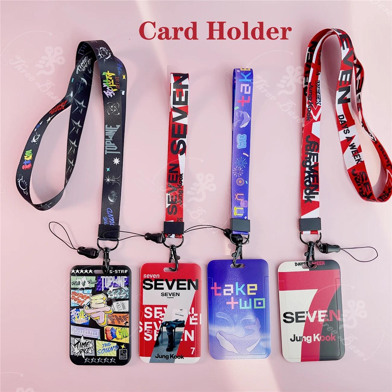 Card Holder PTD V LAYOVER Jungkook Golden suga AgustD jimin RM Jin Jhope SK 5STAR Neck Strap Maniac Lanyard Work Identity Case