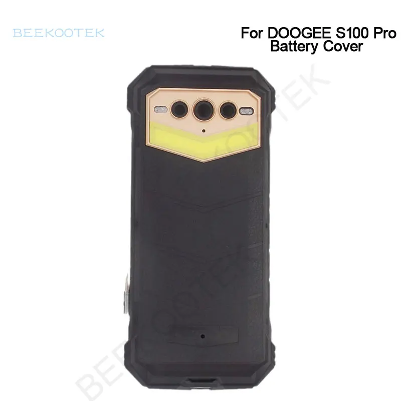 Original DOOGEE S100 Pro Battery Case Shell Back Cover Fingerprint Receiver Power Volume Custom Cable For DOOGEE S100 Pro Phone