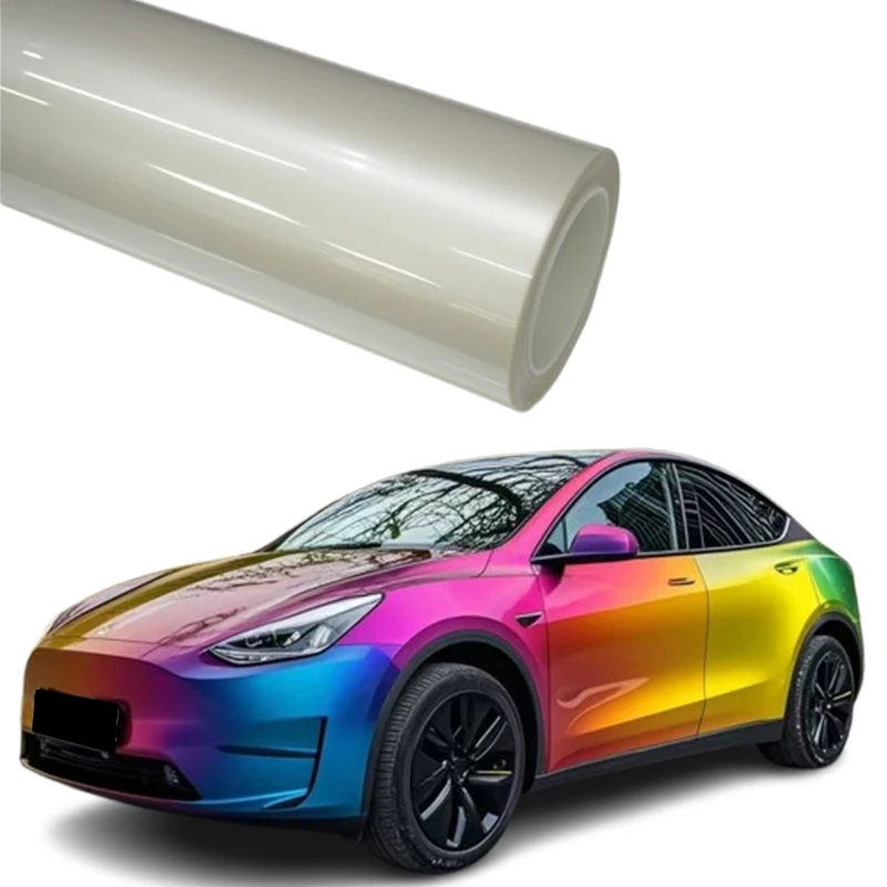 

Repair Pearl White Self-Healing TPU Auto Paint Protection Film Color-Changing Polyurethane PPF Car Wrap Vinyls for Body