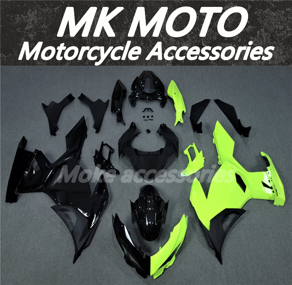 

Motorcycle Fairings Kit Fit For Ninja 400 2018 2019 2020 2021 2022 2023 Bodywork Set ABS Injection Neon Black Fluorescence