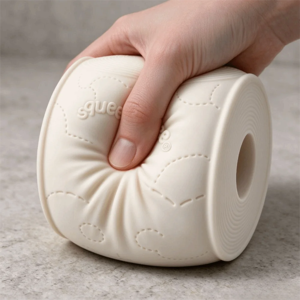 Super Soft Squishy Simulated Design Slow Rebound Slow Rebound Roll Paper Shape Cloud Texture Design Reduce Pressure