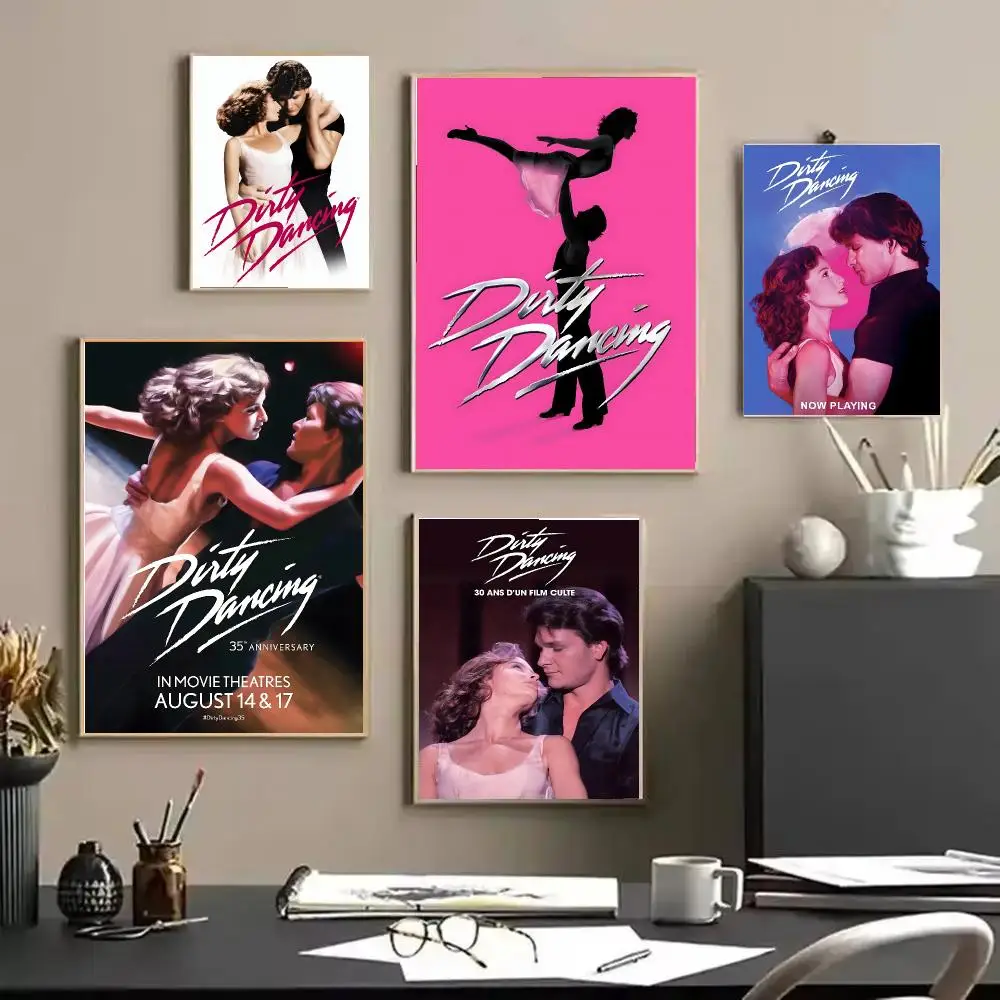 Movie Dirty Dancing Poster HD Printing Wall Art Home Decor For Bedroom Drawing Room Office Idea Gift