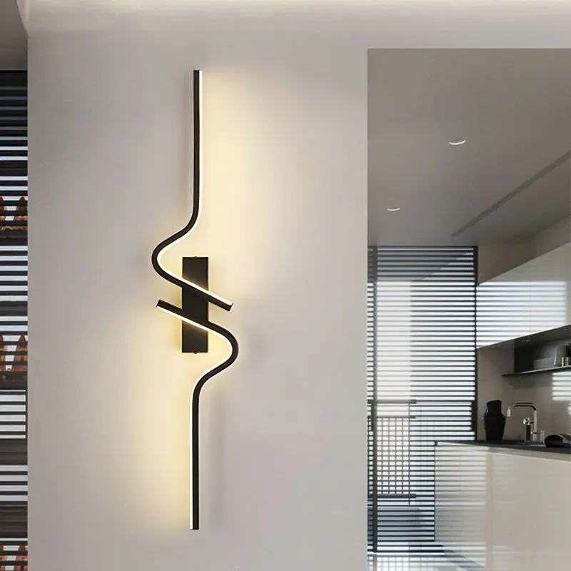 

Bedroom LED Wall Lamps Minimalist Wall Lights Living Room Indoor Wall Sconce Lighting Decor for Corridor Aisle AC85-265V
