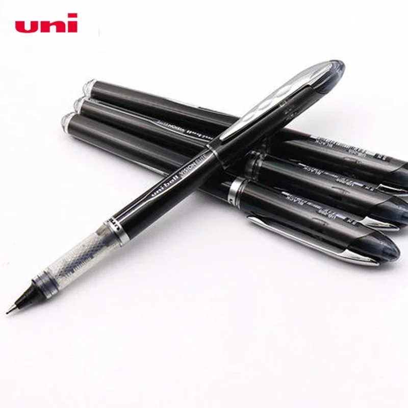 12 Pieces Japan UNI Mitsubishi Gel Pens Uni-ball Vision Elite UB-205 Beads Pen Straight-Type Beads Pen Large Capacity Stationery