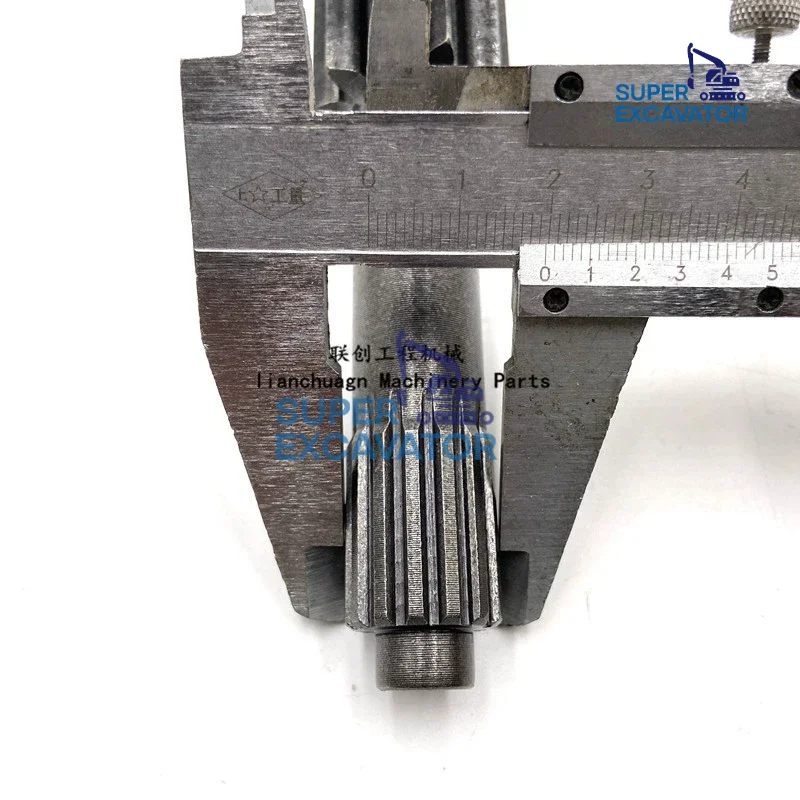 For Komatsu PC56-7 Walking gearbox center tooth motor shaft Reduction gearbox gear shaft excavator accessories