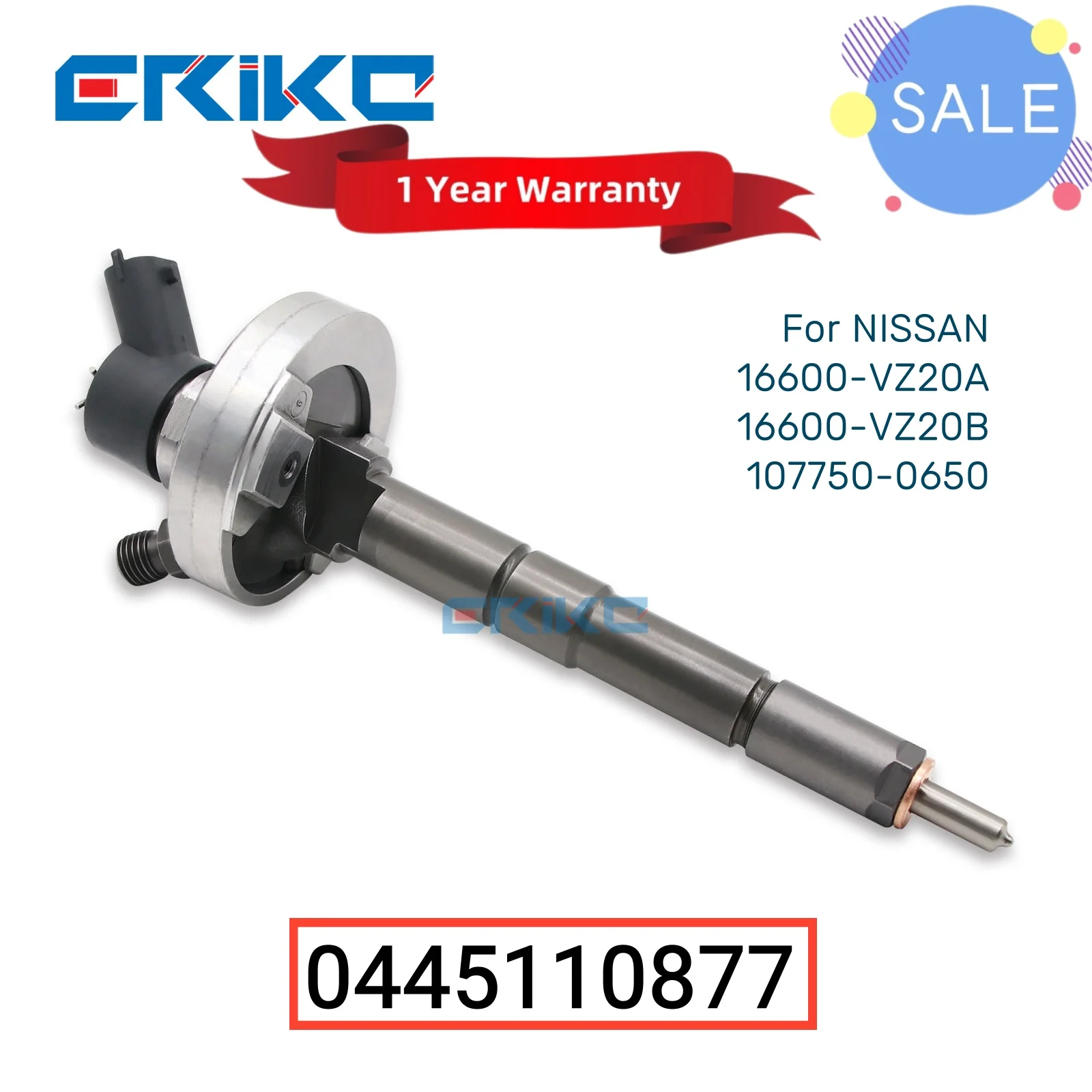 

0445110877 Diesel Injector Parts 0 445 110 877 Nozzle Injector 0445 110 877 Auto Fuel Pump Injector for NISSAN 16600VZ20A