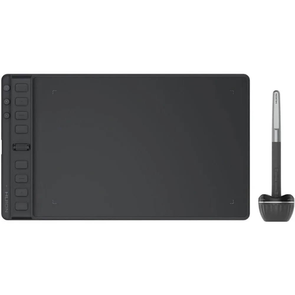 Drawing Tablet: 9 x 5 inches, Scroll Wheel, 8 Keys, Tilt Stylus for Art, Sketching & Editing