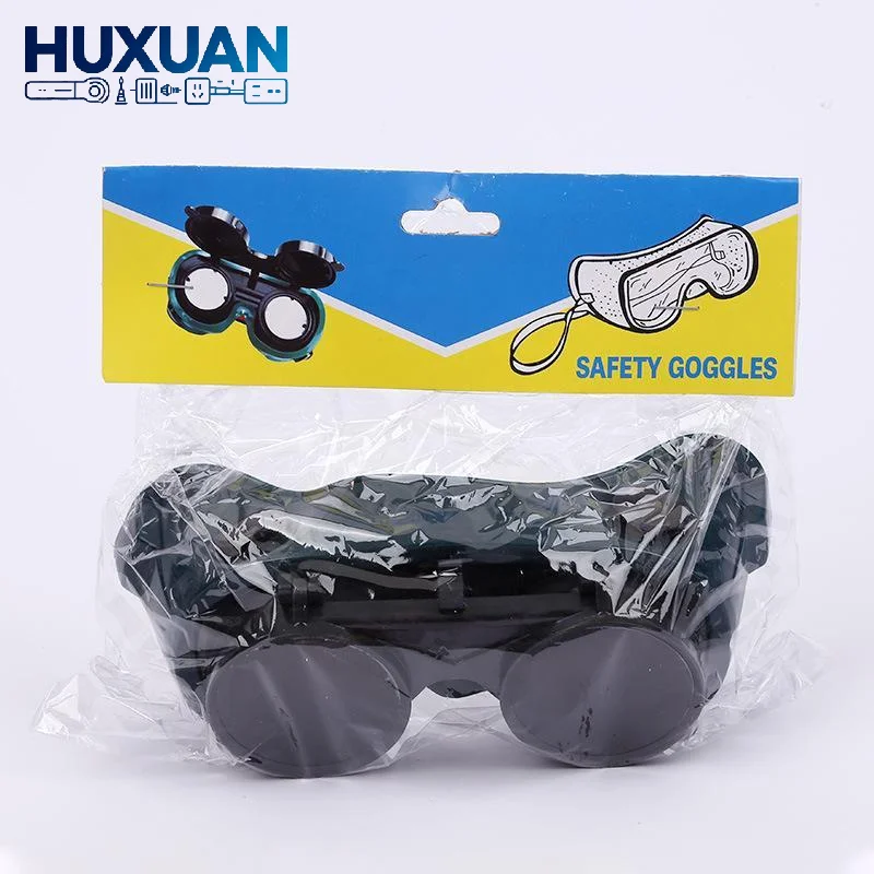 Welding Glasses Work Safety Eye Protecting Goggles Anti Splash Wind Dust Proof For Lab Industrial Paint Use