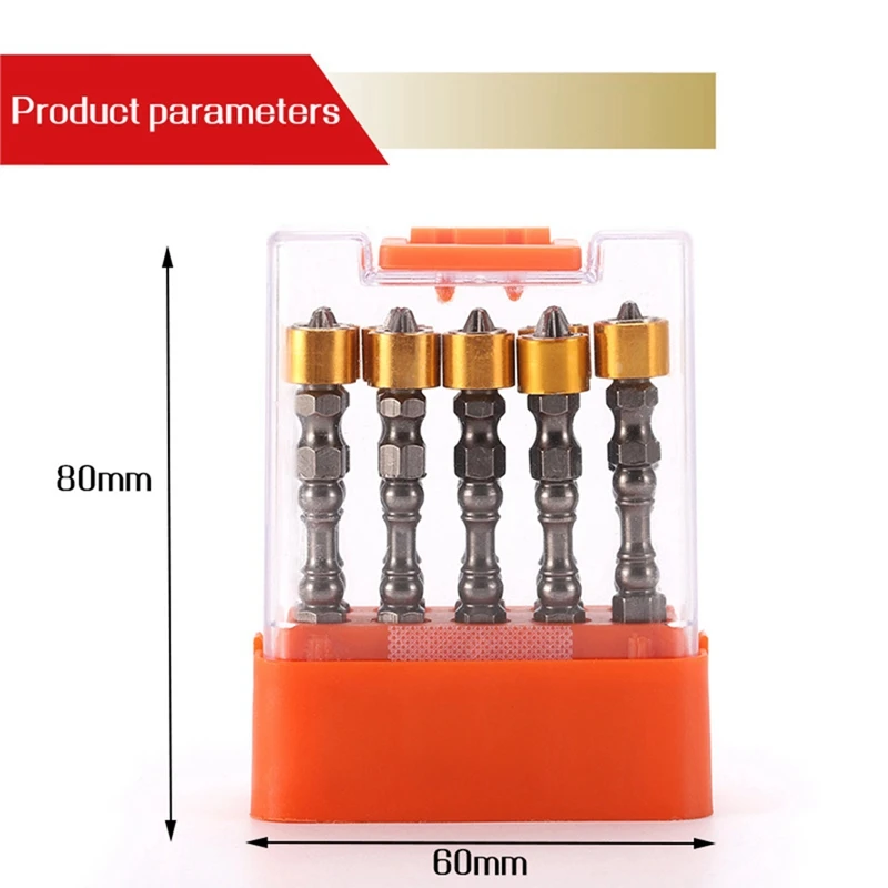 Screwdriver High-Strength Air Magnet Screwdriver S2 Screwdriver Double Screwdriver Head