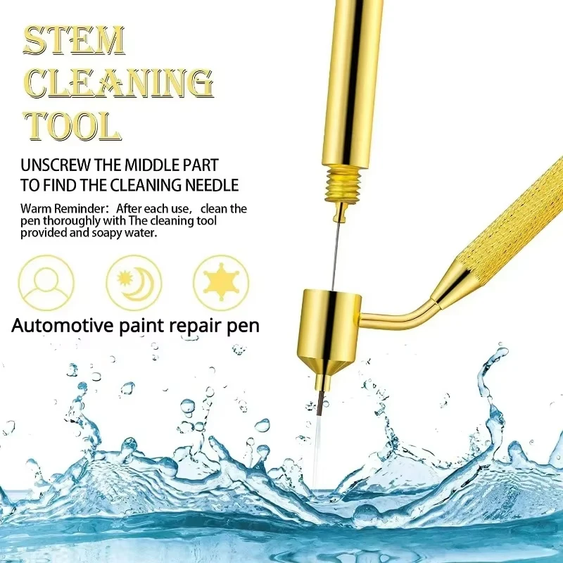 Detailing Fine Line Fluid Writer Paint Applicator Pen Car Scratch Repair Touch Up Slanting Precision Ruling Pen For Rock Chips