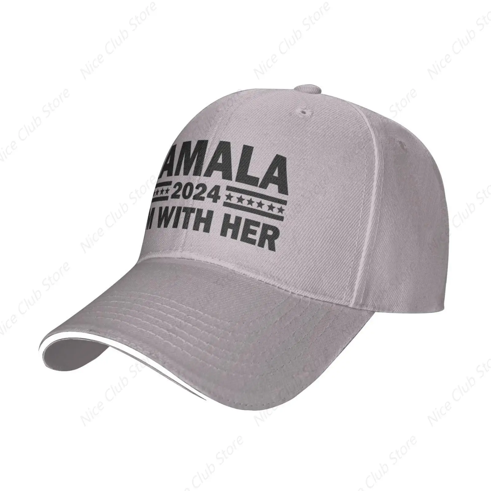 I'm with Her Kamala Harris 2024 Hat Campaign Baseball Cap for Men Women