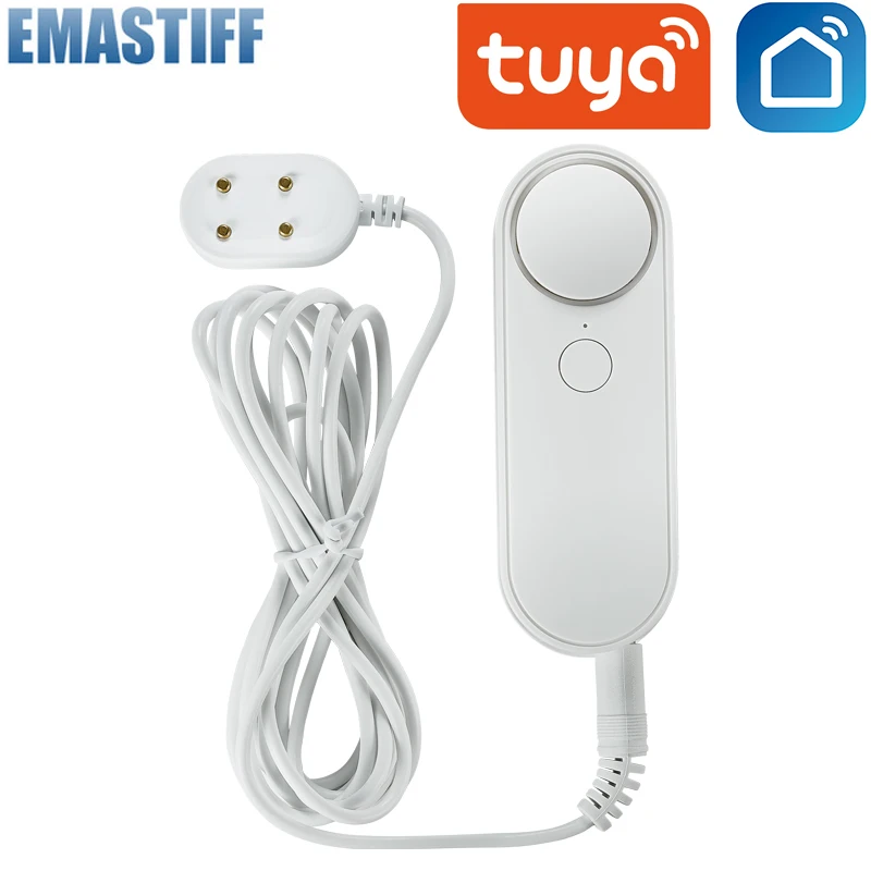 Water leakage sensor WIFI leak level Sound Alarm detector security Overflow protection Tuya Smart Life App home Remote control