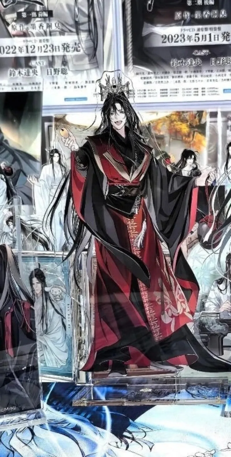 Anime Demon Lord Mo Dao Zu Shi Acrylic Stand Wei Wuxian Lan Wangji Creativity Stand Model Plate Gift Desk Cake Topper