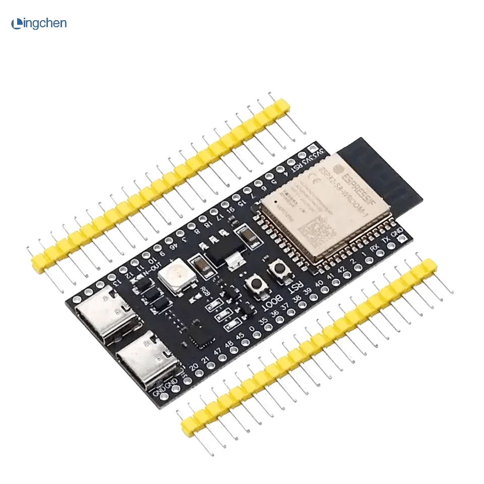 onboard WROOM-1-N16R8 ESP32-S3-DevKitC-1 module development board of the ESP32 S3 core board