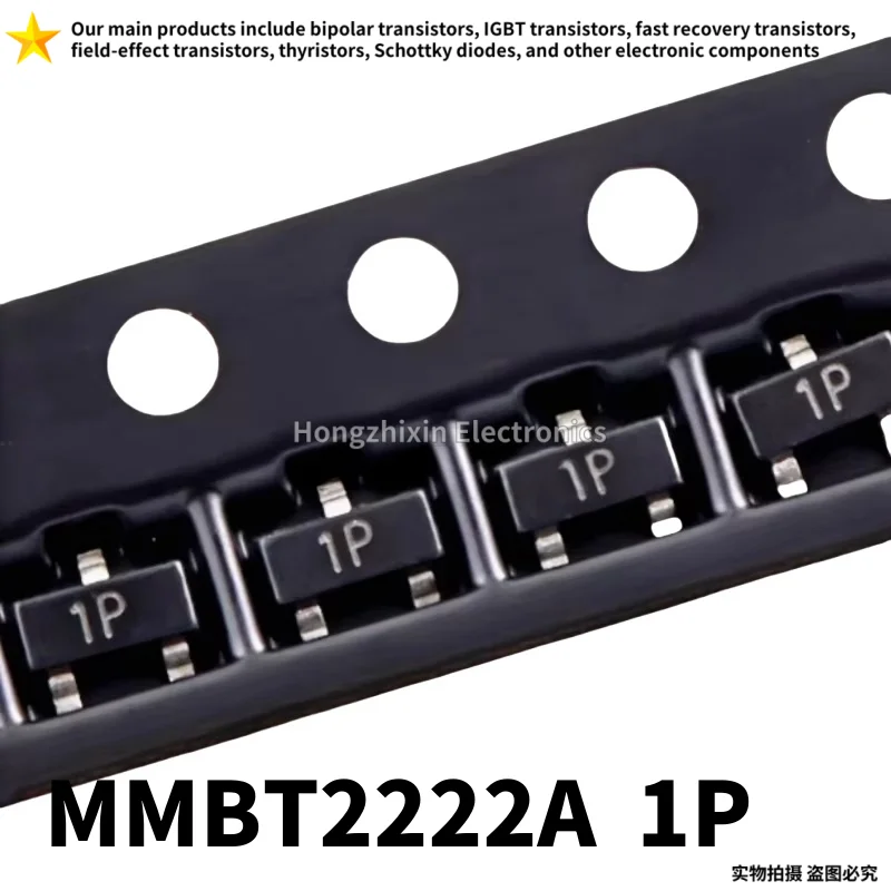 100PCS New MMBT2222…