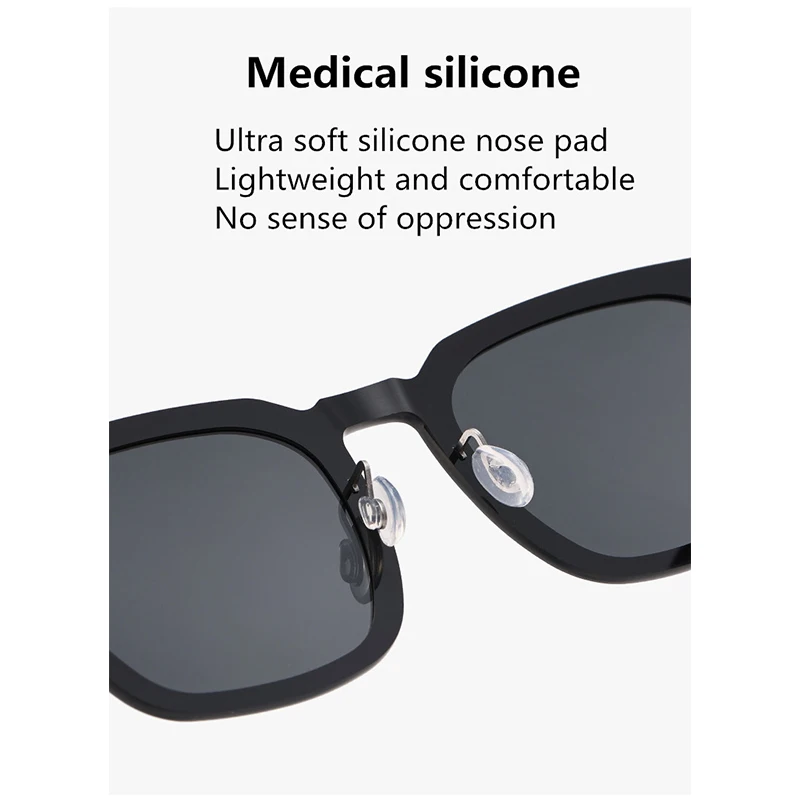 تاغ حزقيا الدنماركية تصميم الاستقطاب النظارات الشمسية الرجال 8346 خفيفة التيتانيوم مكبرة النساء في الهواء الطلق القيادة UV400 نظارات شمسية