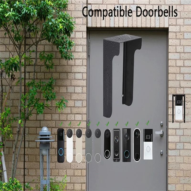 

AB41-Сверхмощный металлический чехол для дверного звонка для мигания, атмосферостойкий и солнцезащитный дизайн