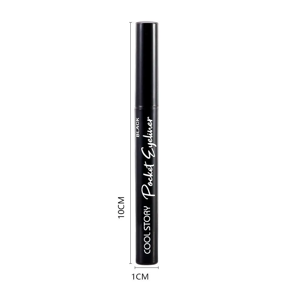 Eyeliner impermeabile a lunga durata labbra ad asciugatura rapida colore Eyeliner liquido a lunga tenuta penna Eyeliner liquido impermeabile Non appiccicosa