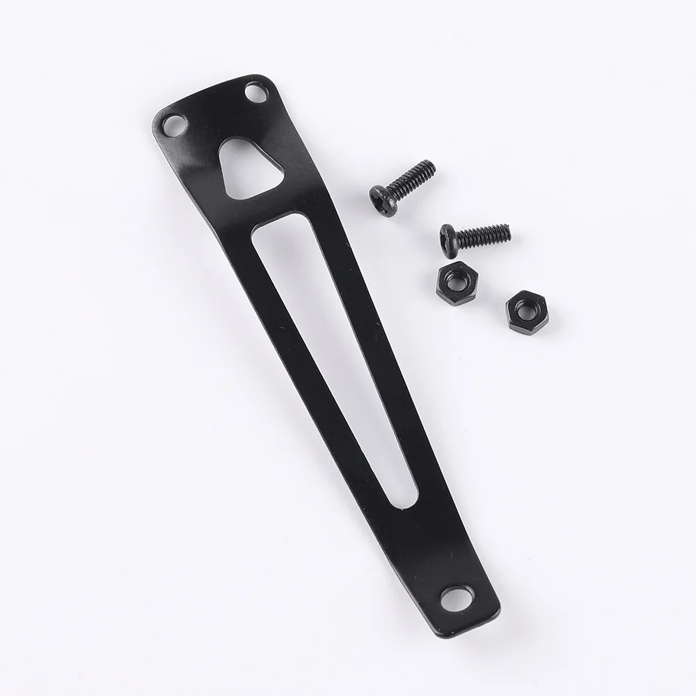 コンボイ ブラック ウエスト クリップ ステンレススチール クリップ C8 M2 S3 S2+ T3 懐中電灯用