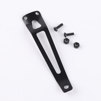 Convoy Black Waist Clip Stainless Steel Clip for C8 M2 S3 S2+ T3 Flashlight