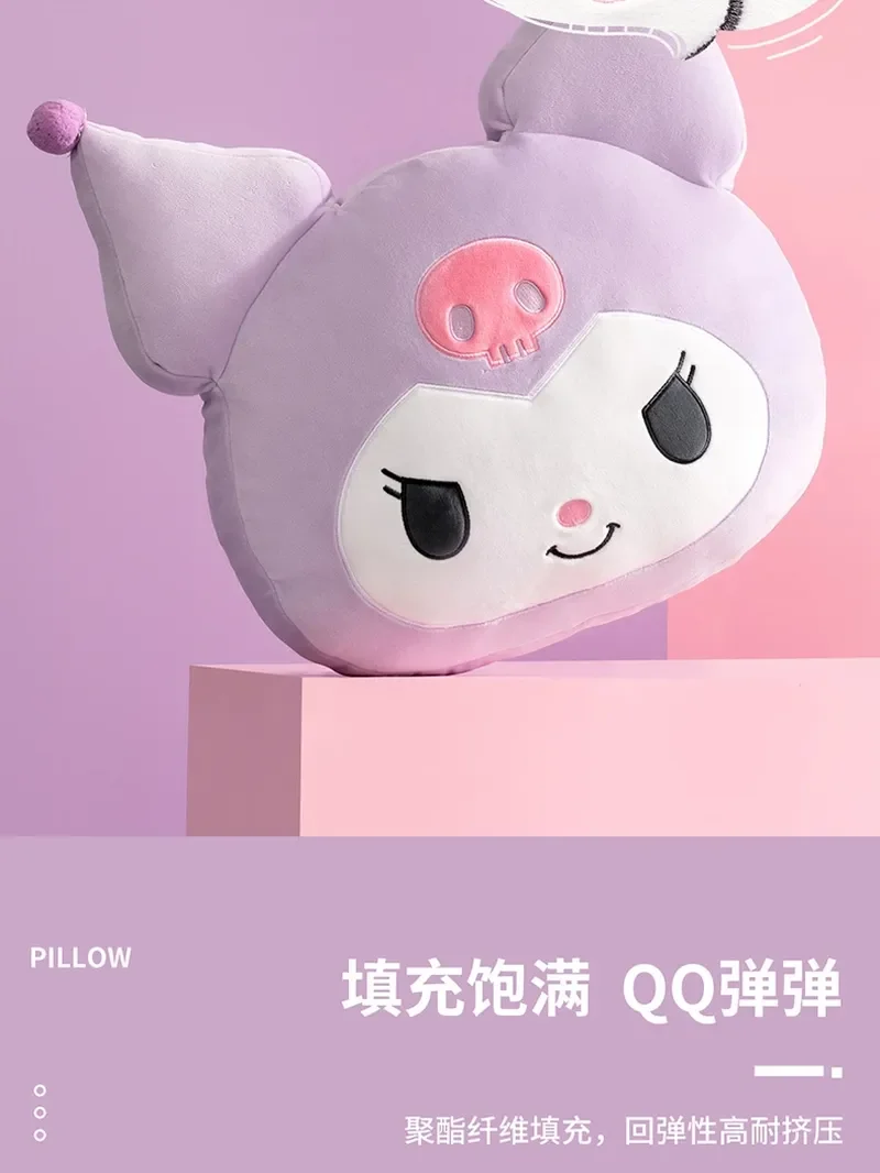 Miniso Sanrio 20 cm-39 cm Kuromi Laurier Hond Kleine Duivel Sierkussen Knuffel Kussen Pop Kinderen verjaardagscadeau Meisje Speelgoed