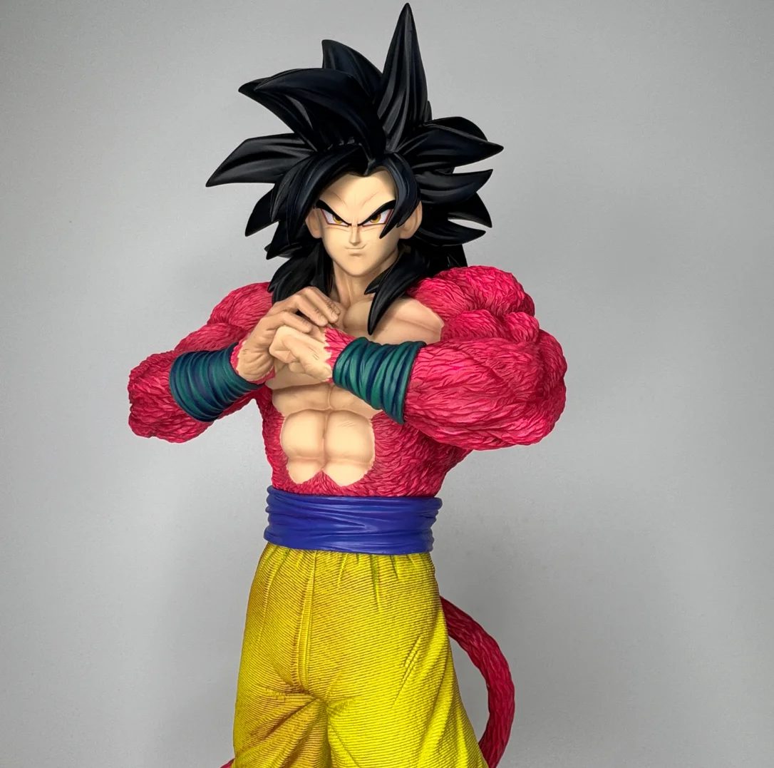 JT Studio Dragon Ball Super Saiyan Goku 53 cm ornement fait à la main Super grand 2% Super quatre modèle de statue pour les collectionneurs