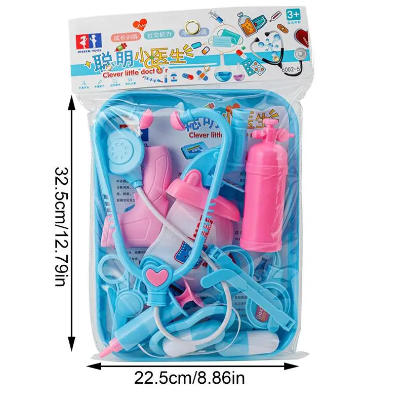 Jogar Médico Set Kit Meninas Brinquedo Pretend Play Role-playing Games Acessórios Hospitalares Medical Carry Case Kit Brinquedos Para Meninas Meninos