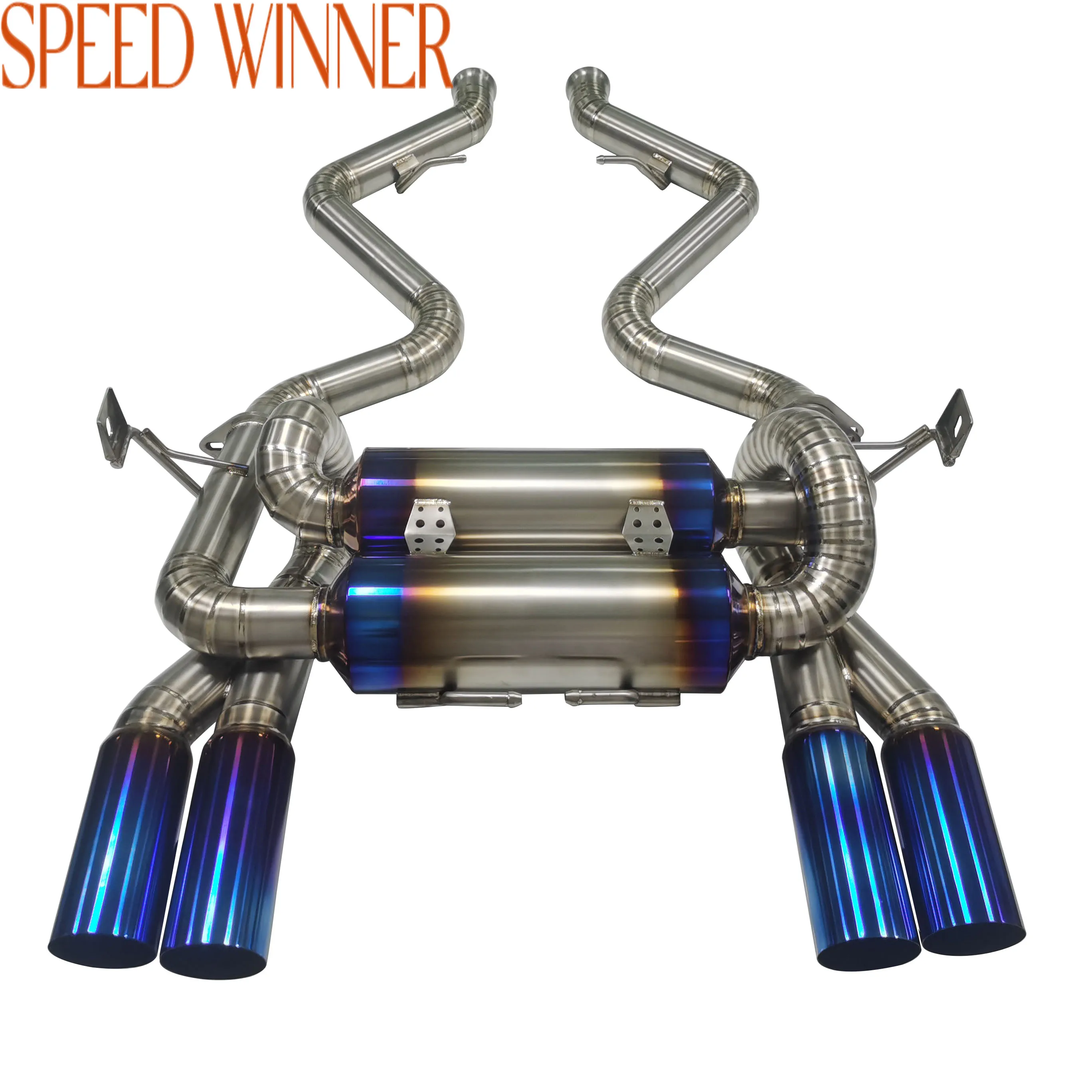 

Popular Hot sell SpeedWinner Titanium Valvetronic Exhaust for BMW 3 Series E46 E92 E90 M3 M2 M1 M4 M5 M6 Exhaust Only Muffler E