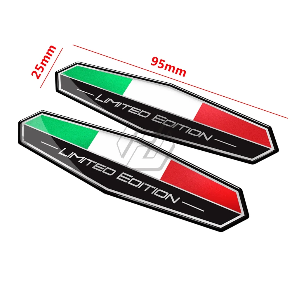 

For Aprilia Ducati Triumph Piaggio Vespa GTV GTS LX 125 150 250 300 300ie Decals for Car Decals Italy Flag Limited Edition
