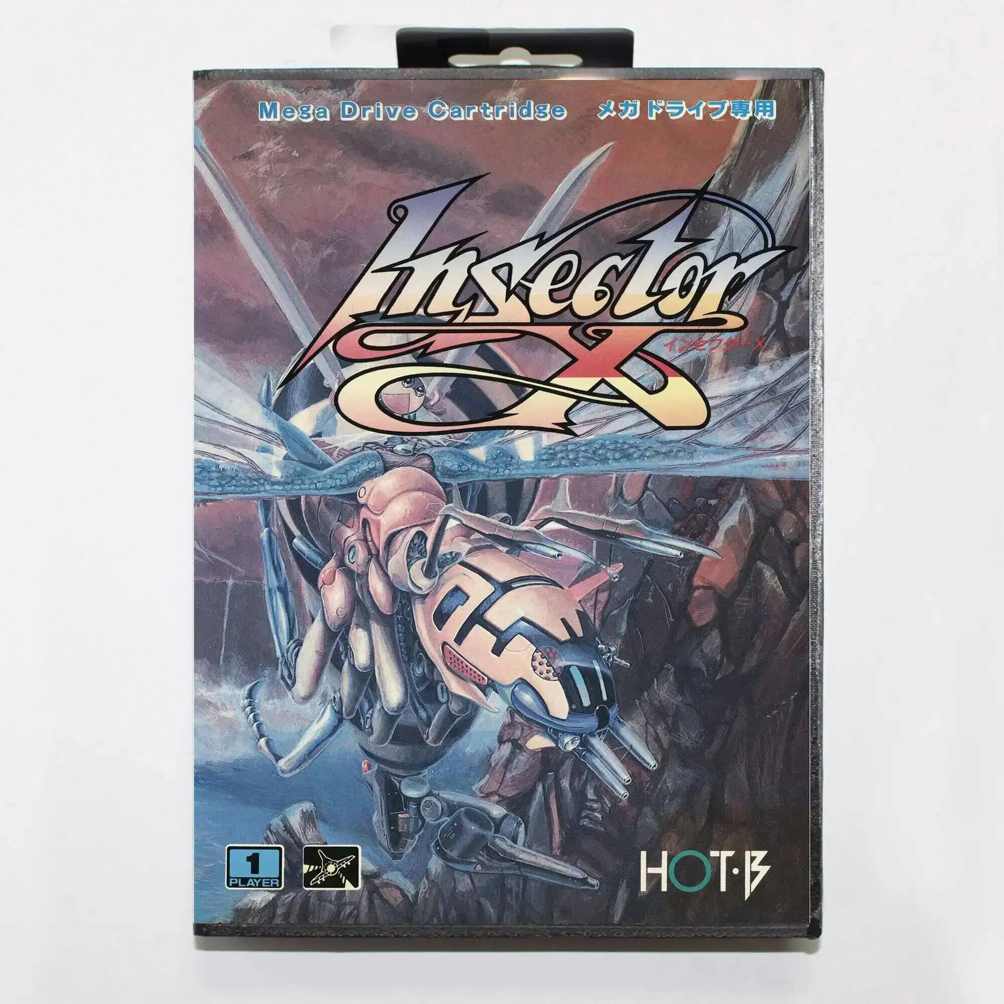 Hot Sale InsectorX Game Card With JP Box 16bit MD Cart For Sega Mega Drive/Genesis System