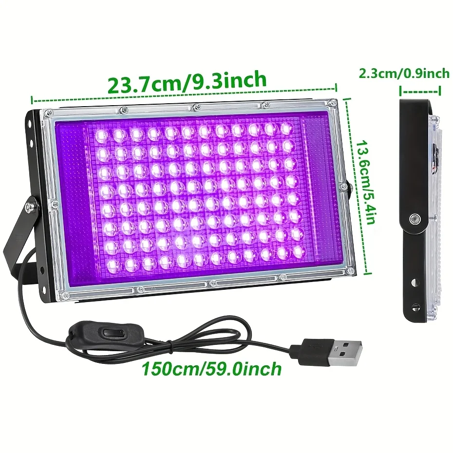 96 مصباح معالجة LED، مصباح معالجة الراتنج، مناسب لقوالب الراتنج، صناعة المجوهرات، المواد اليدوية DIY، معالجة فن الأظافر، Vo المنخفض