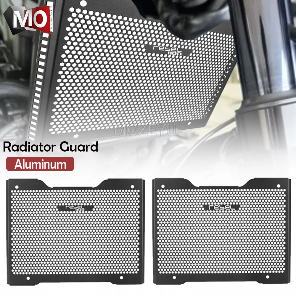

CMX1100 REBEL / DCT Motorcycle Radiator Grille Guard Grill Protection Cover For Honda CMX 1100 Rebel 2021 2022 2023 2024 2025 26