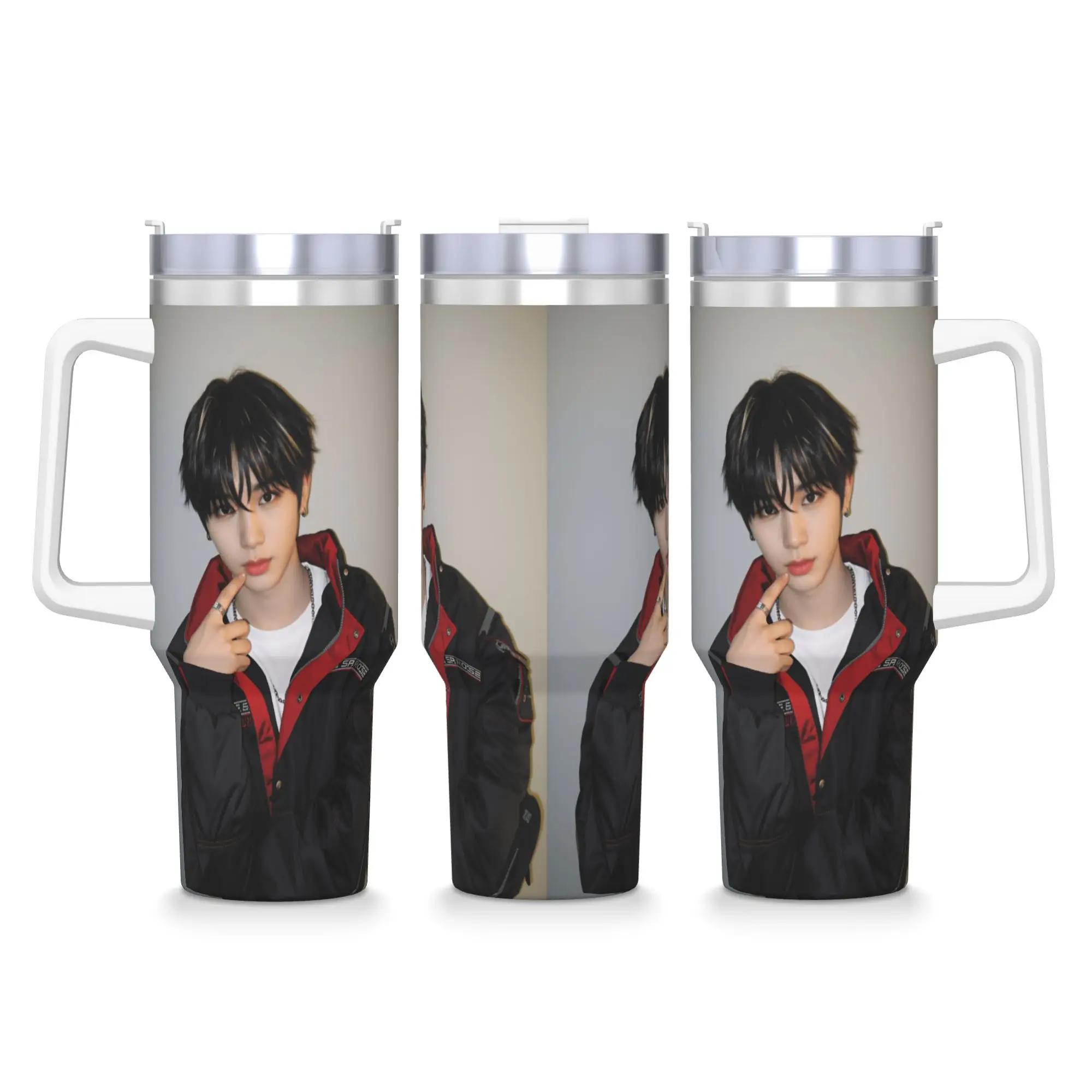 Stainless Steel Tumbler ALD1 A-ALPHA DRIVE ONE Mugs Cup With Straws  Travel Cold and Hot Water Bottle Portable Large Thermal Cup