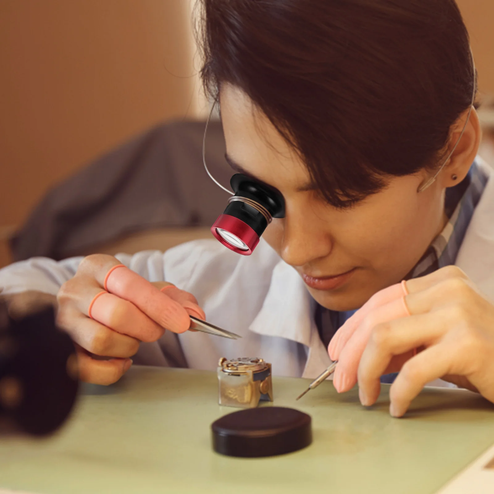 

Magnifier for Jewelers Glasses Jewelry Watches Repair Magnifiers Tool Maintenance