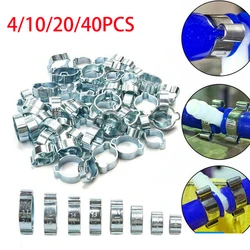 5-20mm Double Ear Clamps O Clips-Crimp O Clip Air Silicone Petrol Fuel Hose Pipe Clamps Clips Hose Fuel Clamps Kits