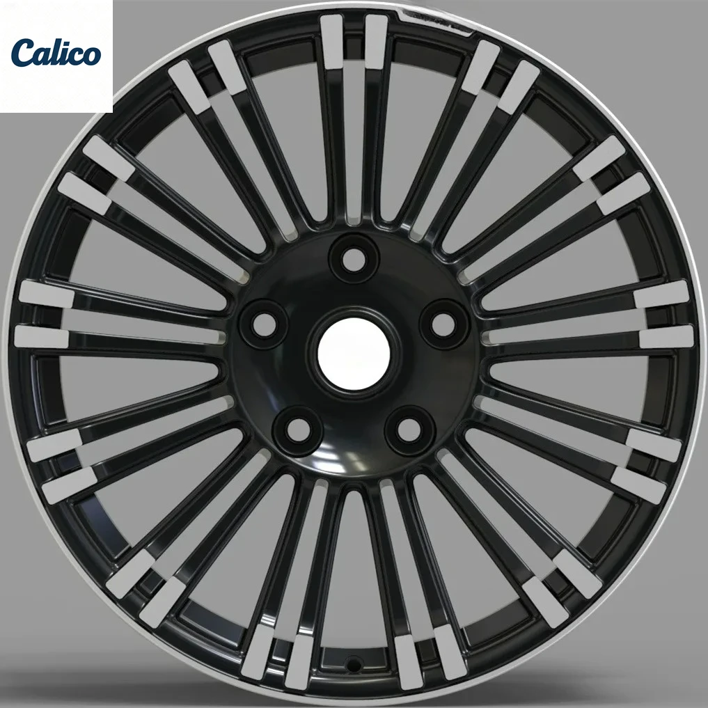 

Top-Performance Forged Aluminum Alloy Wheels with High-Gloss Black Finish 16-24 Inch