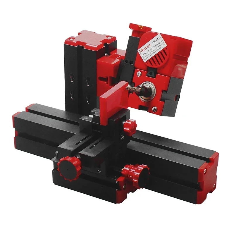 Multifunctional Lathe Machine Torno Lathe DIY Tools 8 In 1 Motorized Transformer Woodworking Driller Plastic Metal Wood Lathes