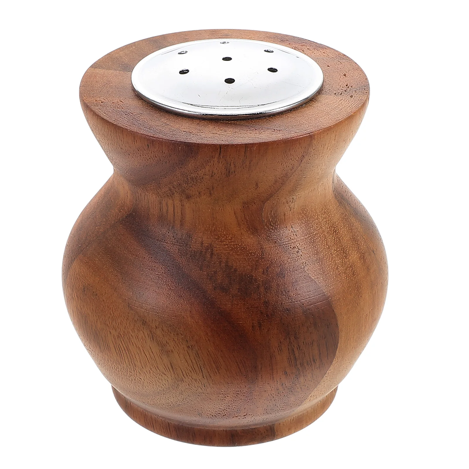 

Pepper Grinder Multifunctional Dispenser Portable Outdoor Kitchen BBQ Tool Stainless Steel Wood Handle Condiment