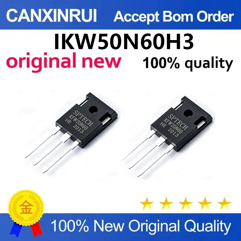 （5pcs-10pcs）New original IKW50N60H3 K50H603 inverter welding machine commonly used IGBT tube