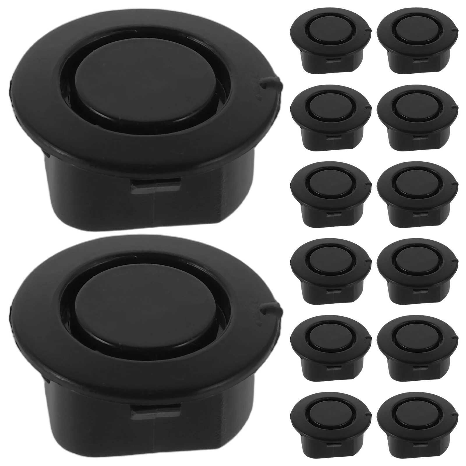 

20pcs Bumper Decorative Cover Rubber Hole Stopper Front Rear Auto Plug Car Accessories Radar Protector Vehicle Enhancement